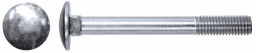 Болт М8*80 мебельный, с полукруглой головкой DIN603