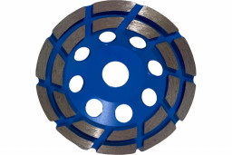 Чашка алмазная 2-х рядный сегмент 125*22.23 PRO  "TORGWIN"
