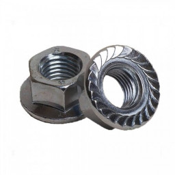 Гайка М8 с фланцем из нержавеющей стали А2 DIN6923