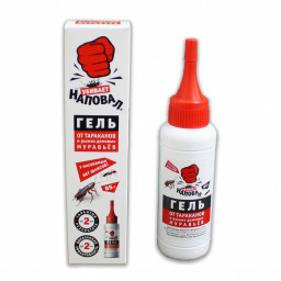 Гель НАПОВАЛ от тараканов и муравьев 85г флакон