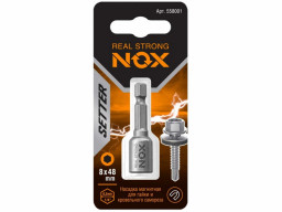 Ключ-насадка магн  8х48мм, 1 шт карта NUT SETTER