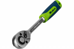 Ключ-трещотка 1/4" 45 зубьев с быстрым сбросом Сибртех