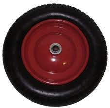 Колесо для тачки пневмо 400мм;4,00/4,8*80 D16/12 с подшипником