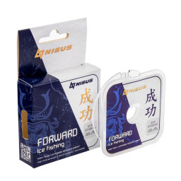 Леска FORWARD ICE FISHING 0,286mm/50m Nylon Transparent (N-FIF-0.286-50) Nisus