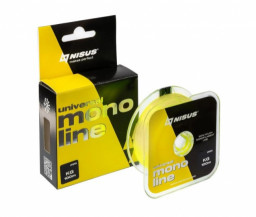 Леска MONOLINE Fluorescent Yellow 0,18 mm/100 m Nylon Nisus (N-MFY-018-100)