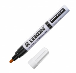 Маркер-краска 3,0-4,0мм черный нитроэмаль термо до 300°С LEKON Profi