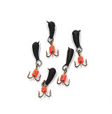 Мормышка вольф. ЯМАН Дьявол d-5 мм, вес 1,9 г, капля с глазком, цв. флуор. желтый