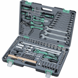 Набор инструментов, 1/4, S2, 1/2 CrV, 119 предметов STELS