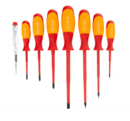 Набор отверток диэлектрических 1000В CrMo 8шт GROSS