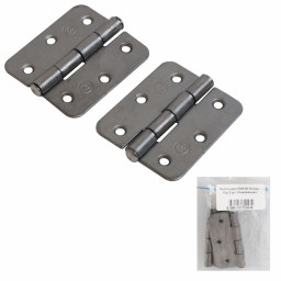 Петля накладная ПН5-60 без покрытия б/ш 2 шт в упаковке