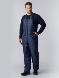 Полукомбинезон зимний СТАНДАРТ тк.оксфорд/темно-синий
