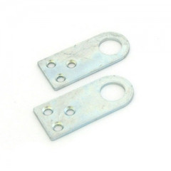 Проушина прямая Кунгур 30х70 цинк, пара [300]