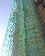 Сетка для защиты строительных лесов 4,0, зеленый (рулон 50 м) Фасад-35 (цена за пог. метр)