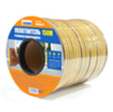 Уплотнитель резиновый E-профиль 9мм*4мм, 150м, коричневый ЦЕНА ЗА 1 п.м. в 1 слой